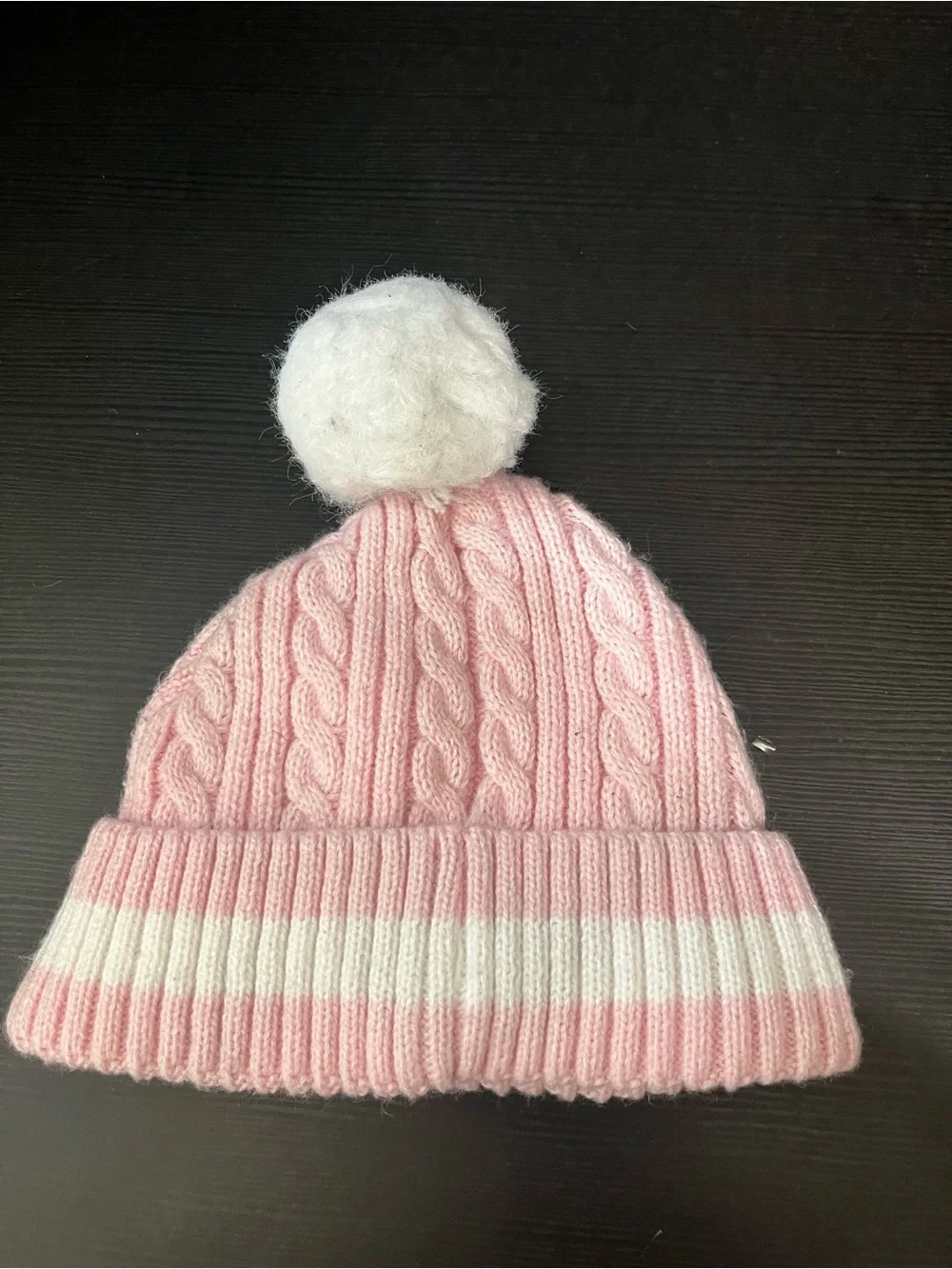 Disney Lilo & Stitch Kids Knit Embroidered Pom Pom Beanie Hat {2-4 Yrs}